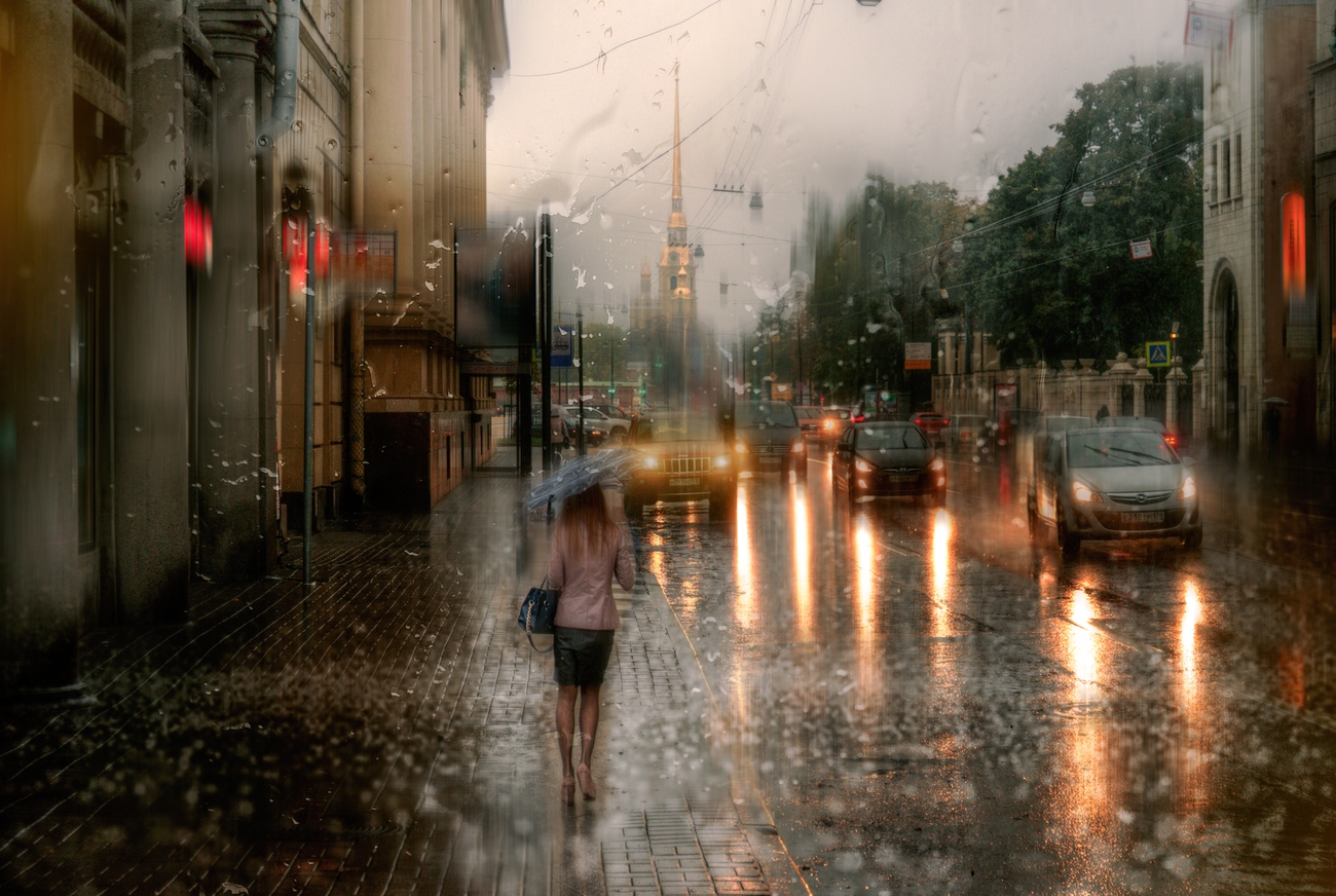 下雨天應(yīng)景的心情說說